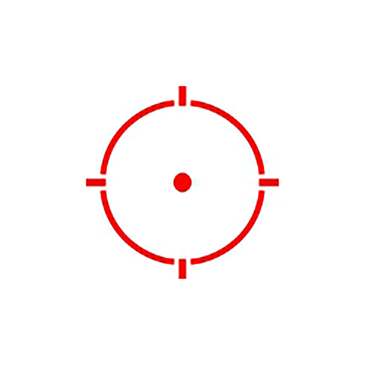 Point rouge compact Holosun, circle dot, picatinny, panneau solaire HS503CU