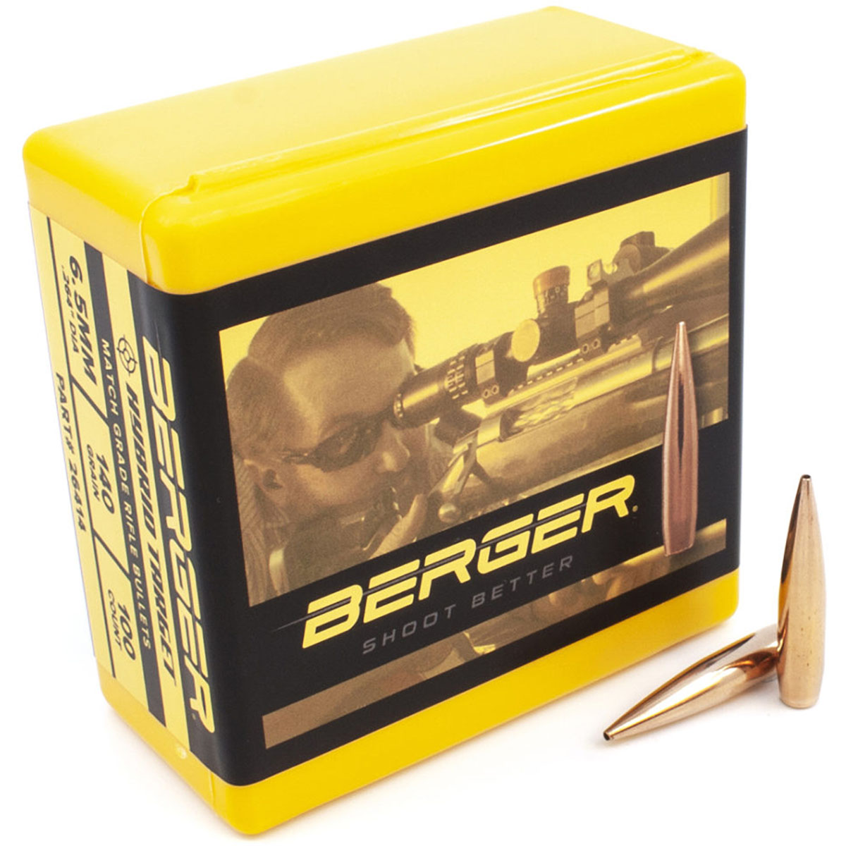 BERGER BULLETS - ELITE HUNTER 6.5MM (0.264') BOAT TAIL BULLETS