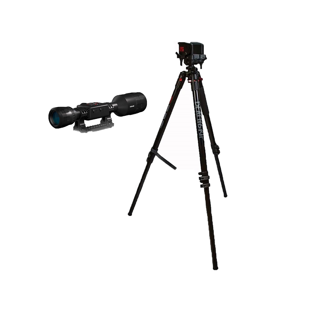 BROWNELLS - 7-28X THOR 4 384X288 THERMAL SCOPE W/ DEATHGRIP BIPOD