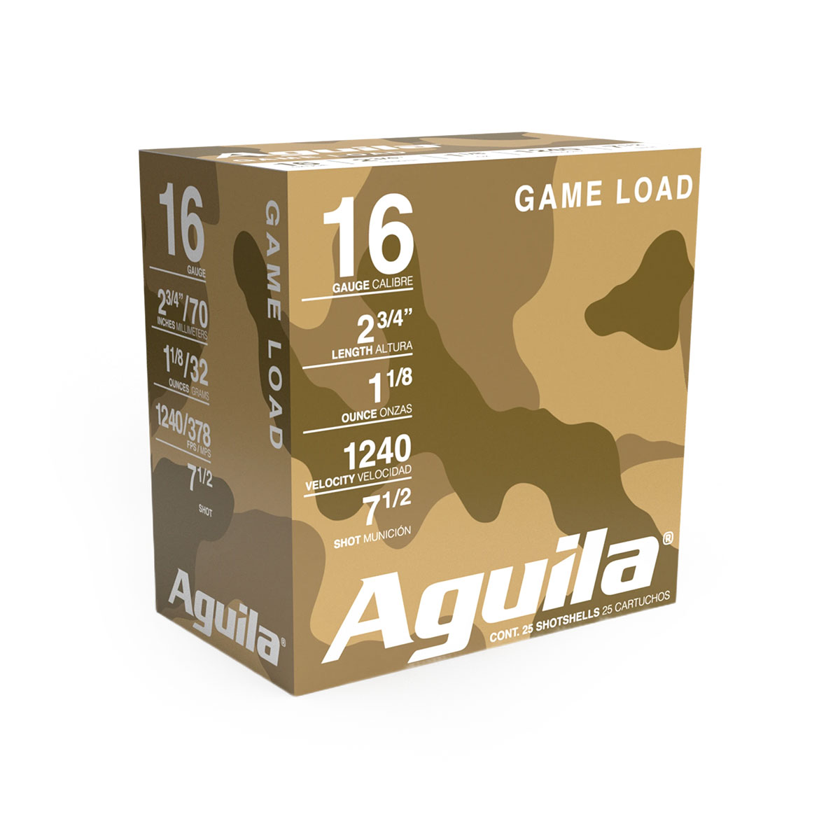 AGUILA - GAME LOAD 16 GAUGE SHOTGUN AMMO