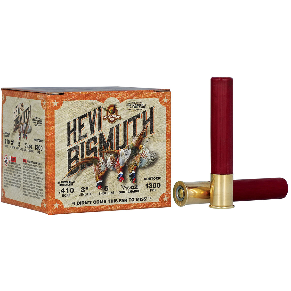 HEVI SHOT - HEVI-BIMUTH UPLAND 410 BORE SHOTGUN AMMO