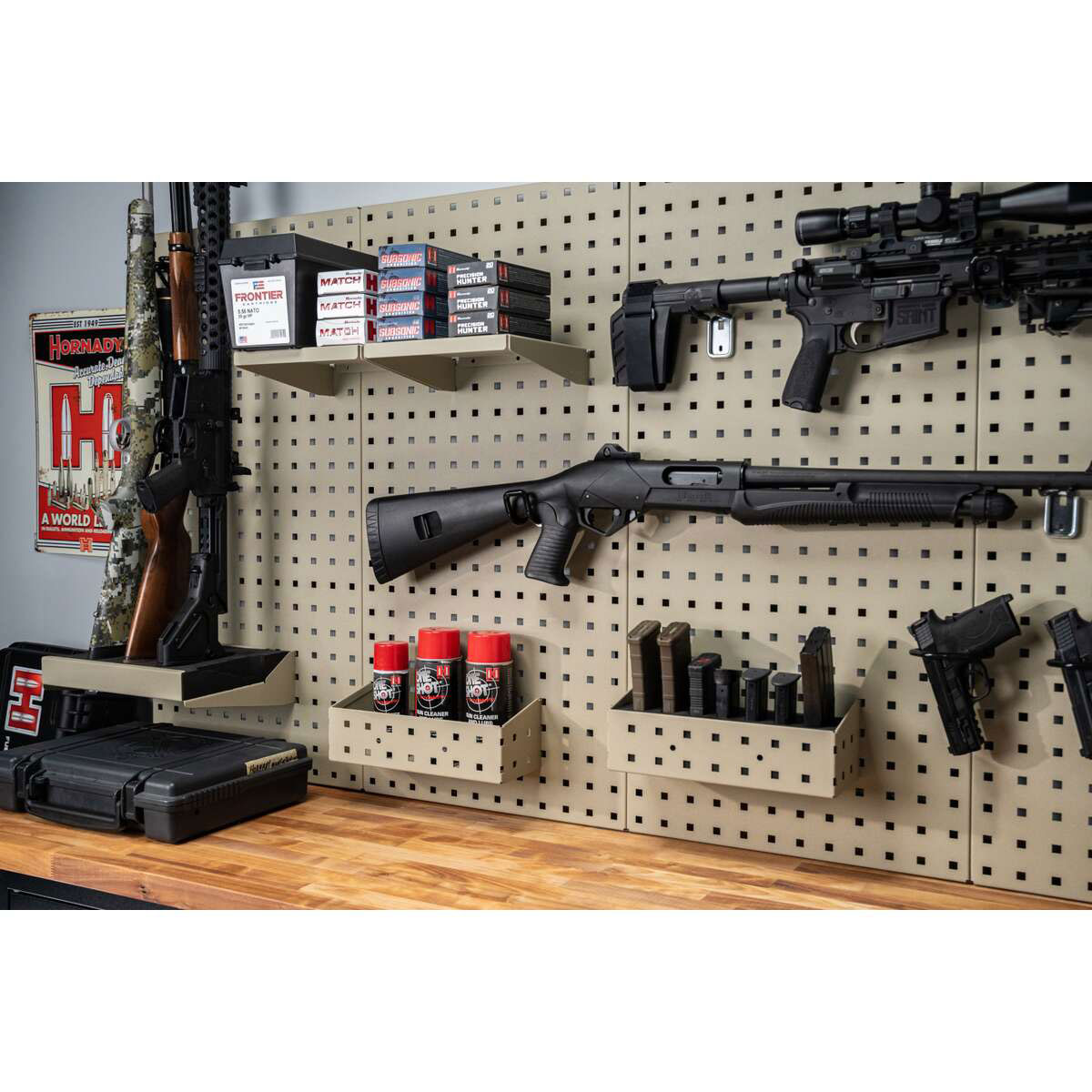 HORNADY SQUARELOK HORIZONTAL GUN RACK