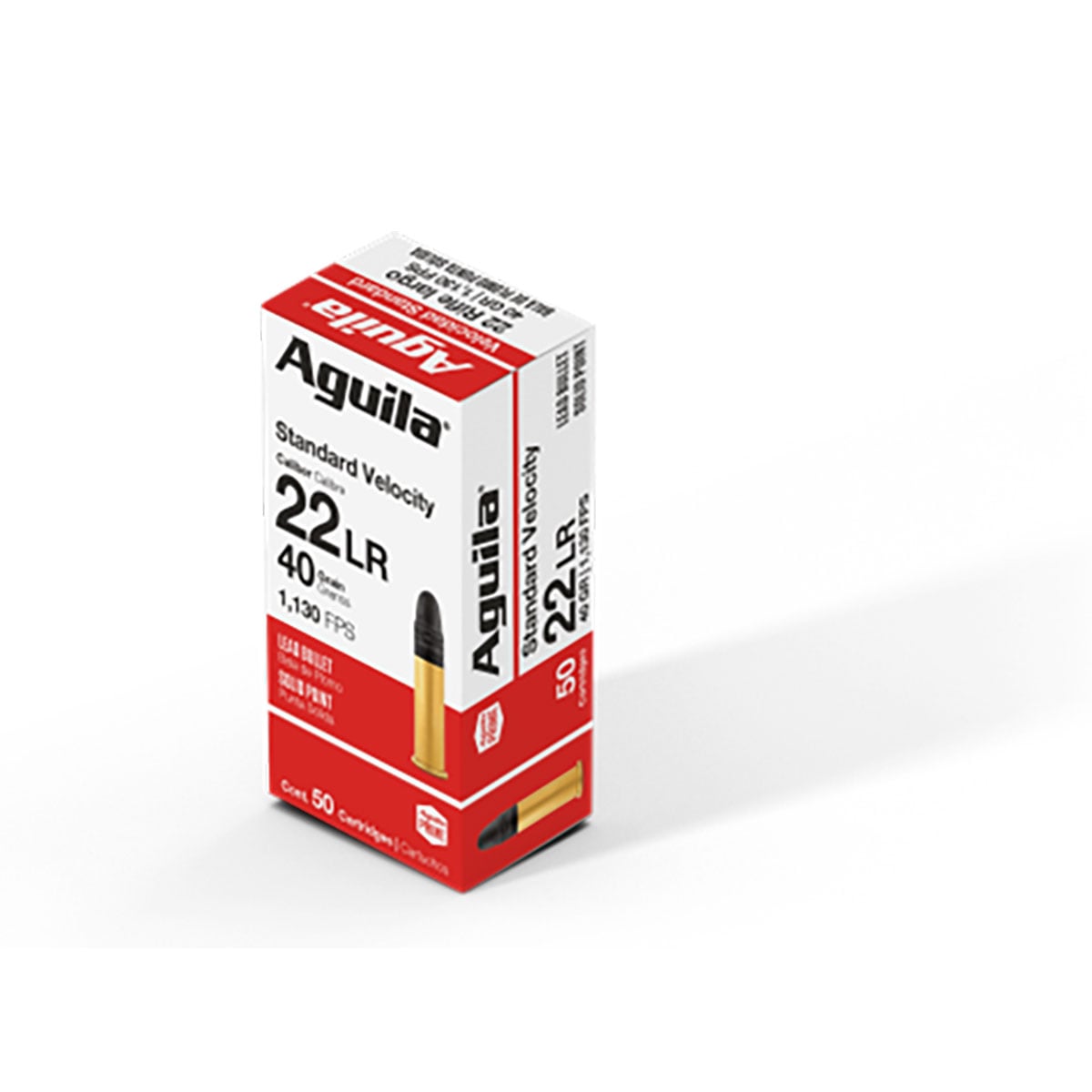 STANDARD VELOCITY 22LR LEAD SOLID POINT RIMFIRE AMMO