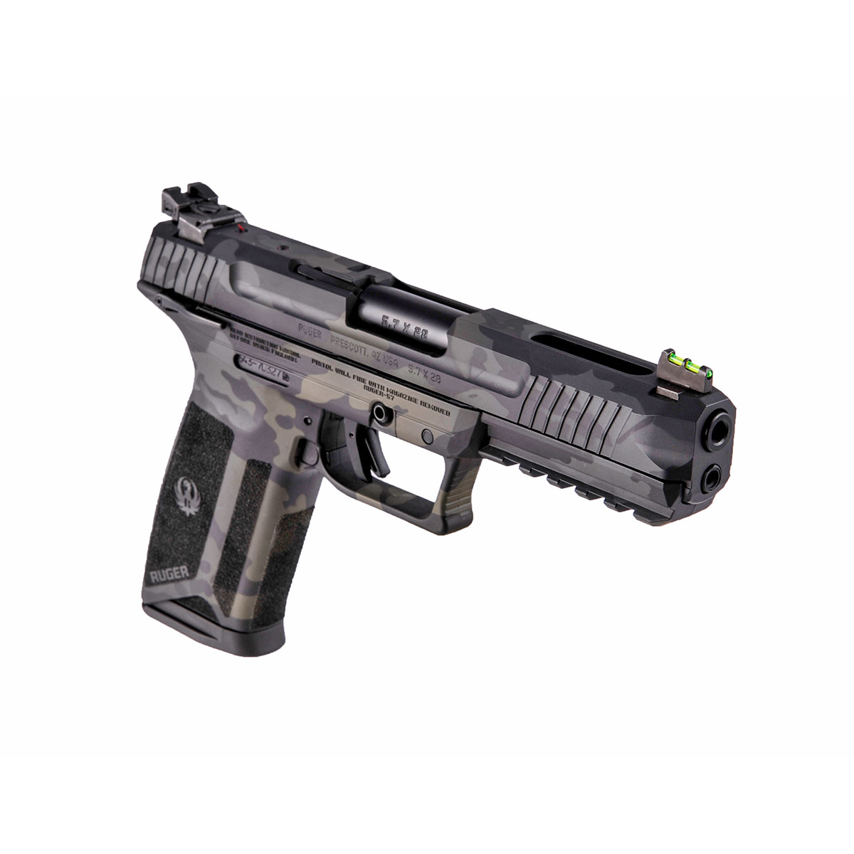 RUGER - RUGER 57 5.7X28 PISTOL BLACK MULTICAM CERAKOTE