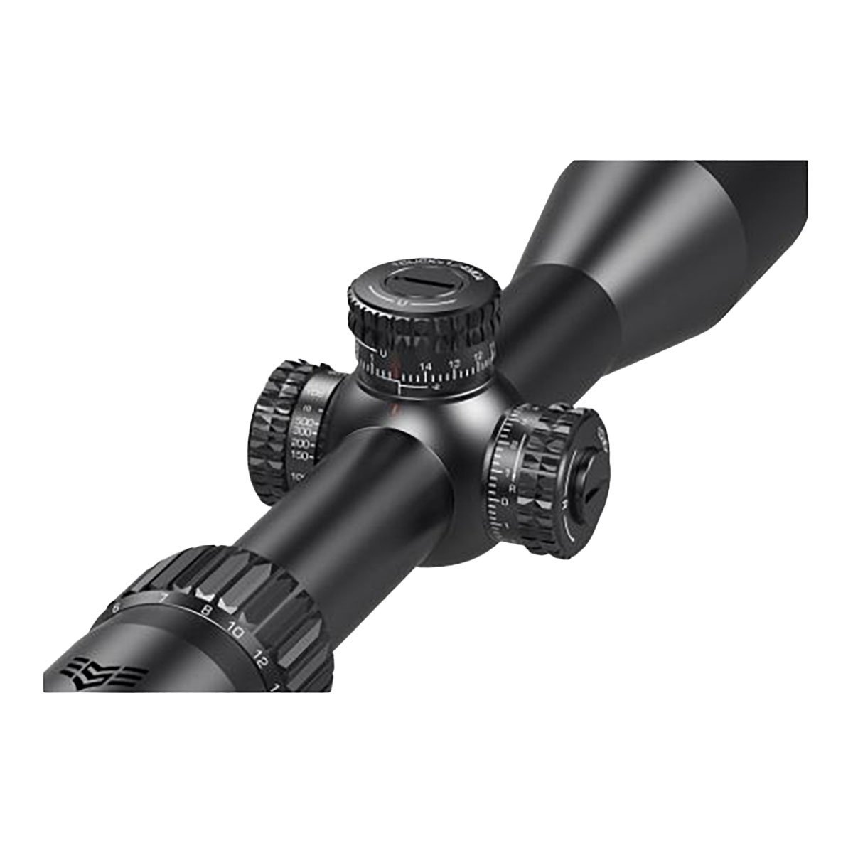 Swampfox Patriot 1-4x24mm FFP Rifle Scope - First Focal Plane With Sharpshooter Reticle & Throw Levers