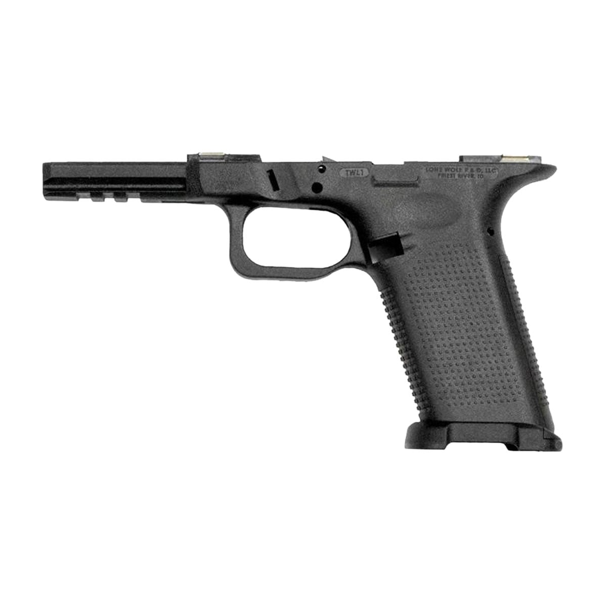 TWL NO TEXTURE FRAME FITS GLOCK® GEN3/4 G20,21,40 SLIDES
