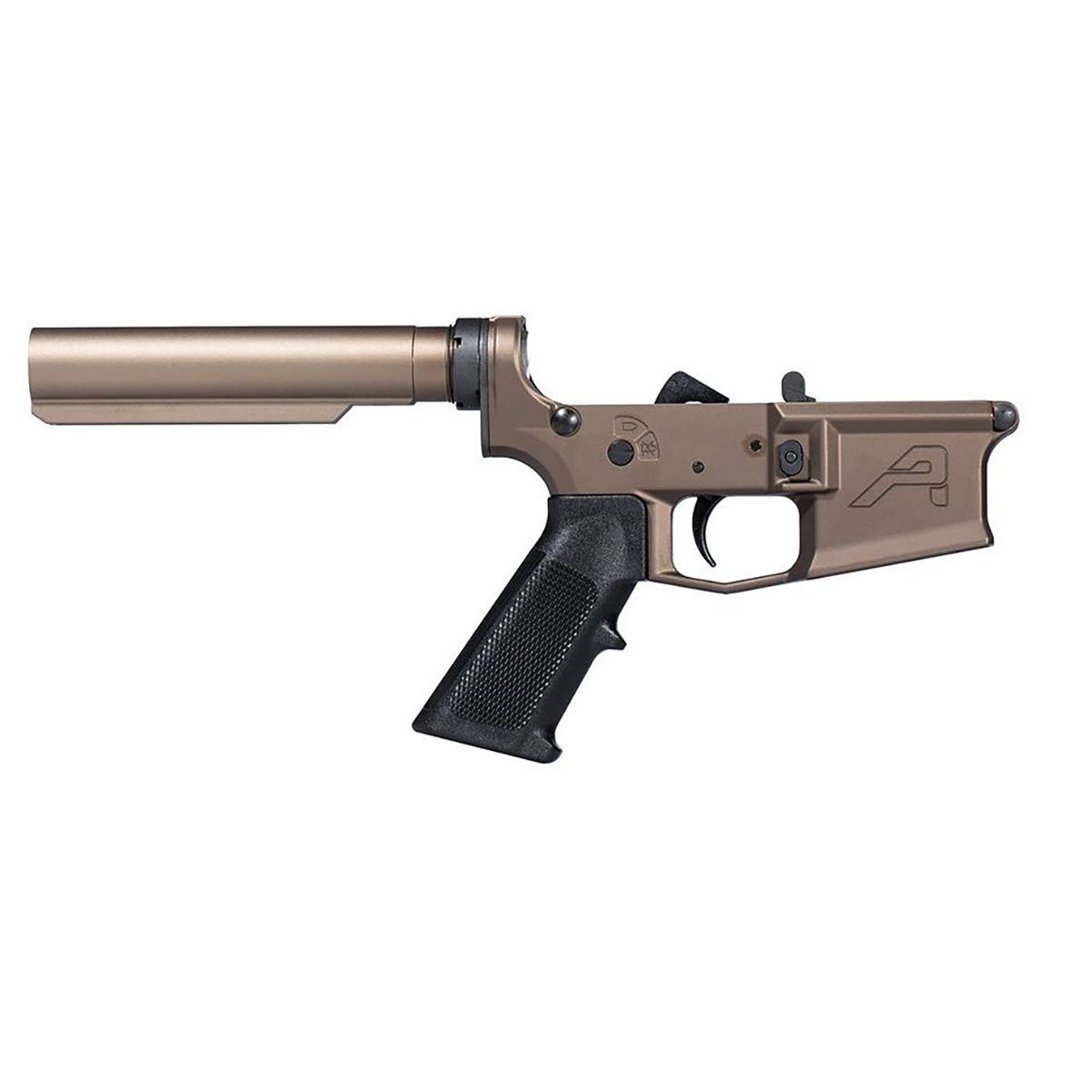 AERO PRECISION M4E1 Carbine Comp Lower W/A2 Grip No Stock for AR 