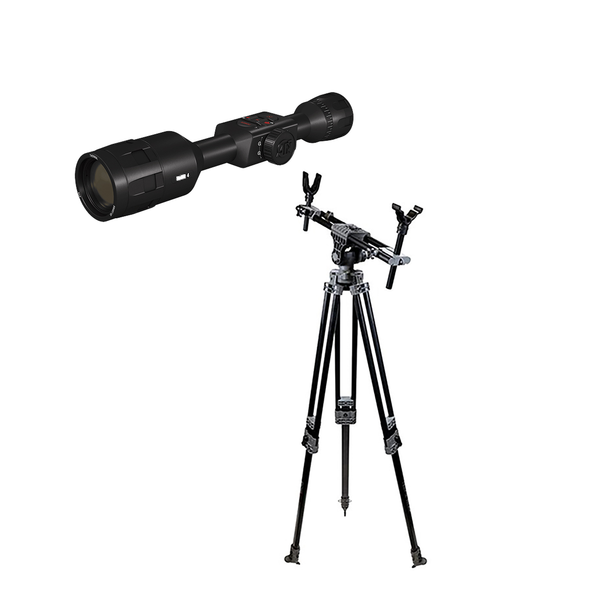 ATN - THOR 4 4.5-18X 384X288 THERMAL SCOPE WITH BOG FIELDPOD
