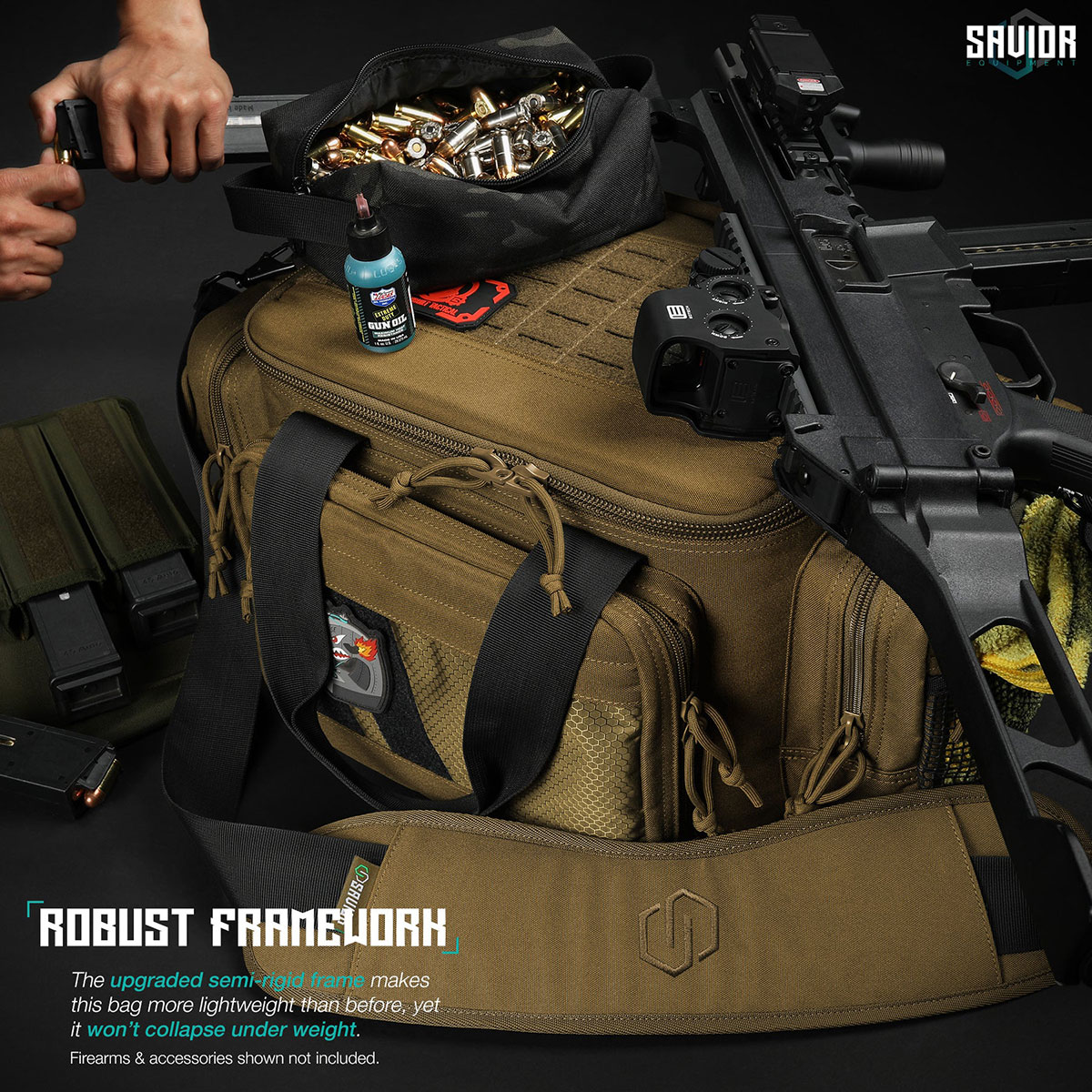 SAVIOR EQUIPMENT SPECIALIST RANGE BAGS FOR HANDGUNS