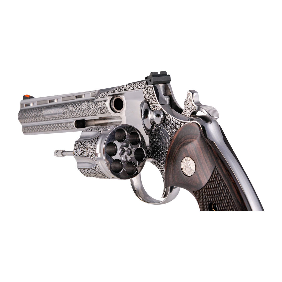 COLT SPECIAL EDITION ENGRAVED PYTHON 357 MAGNUM/38SPECIAL REVOLVER