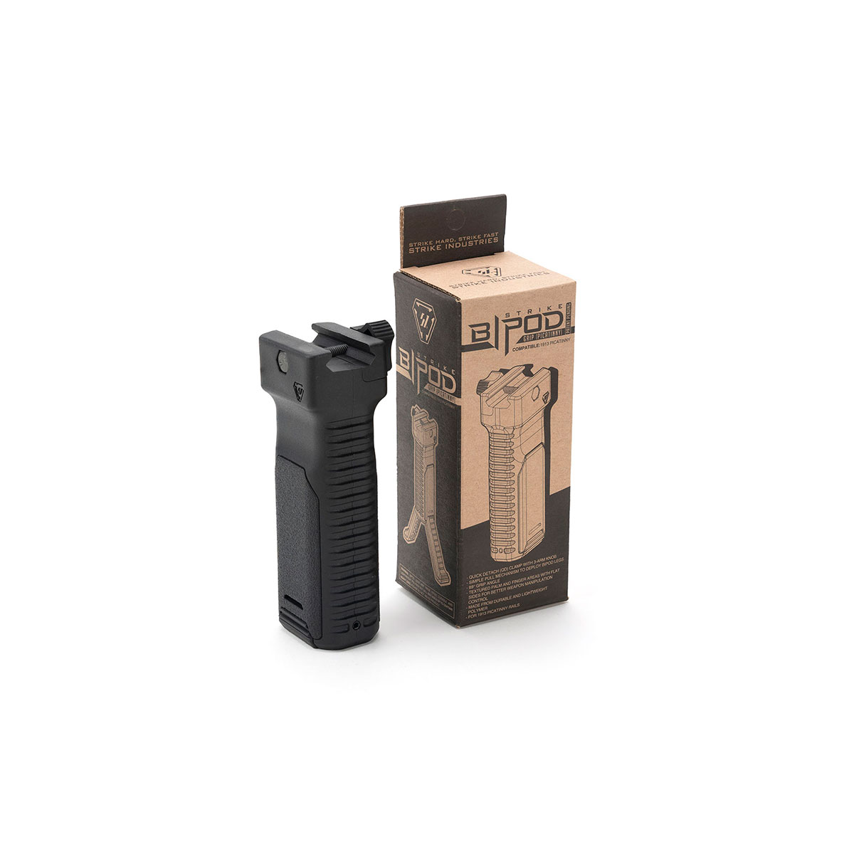 STRIKE INDUSTRIES BIPOD GRIP (PICATINNY) | UPC: 793811765441