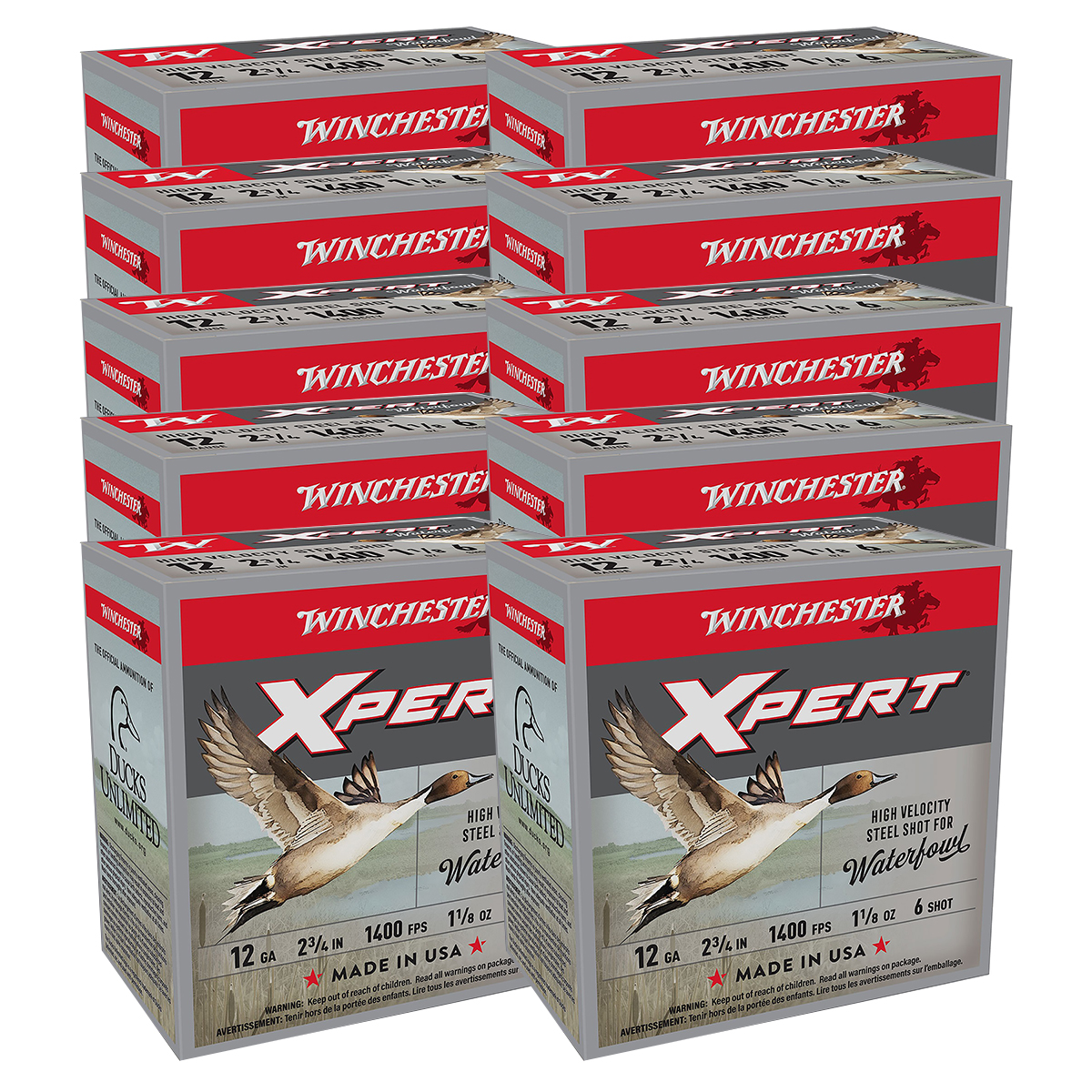 WINCHESTER SUPER-X WATERFOWL XPERT HIGH VELOCITY STEEL 12 GAUGE AMMO