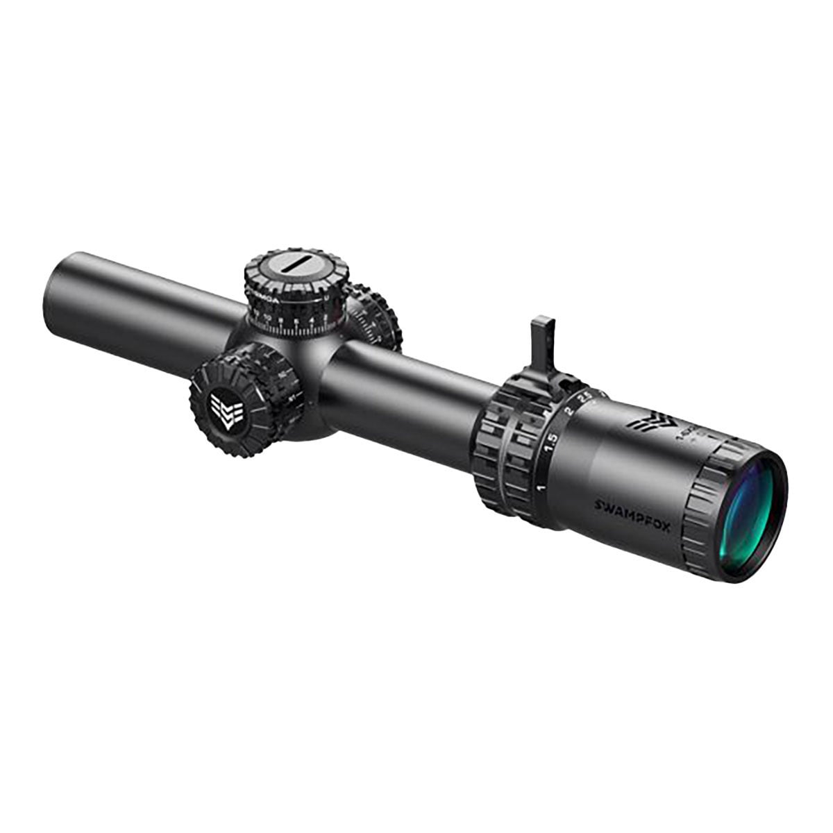Swampfox Arrowhead 1-6X24 30mm Riflescope, Red BDC - ARH16241-B
