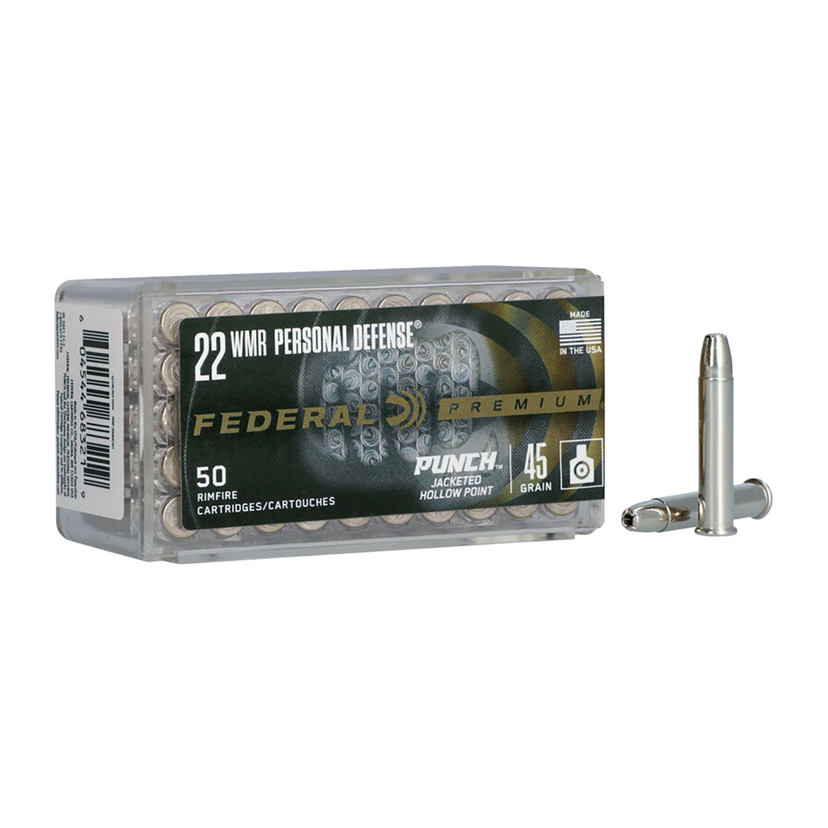 FEDERAL - PUNCH PERSONAL DEFENSE 22 WMR AMMO