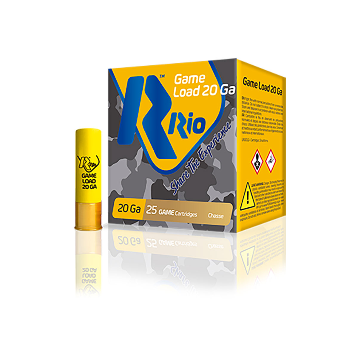 RIO OUTDOORS CORP. Game Load 20 Gauge 2-3/4" 1oz #7.5 Shot 25/Box
