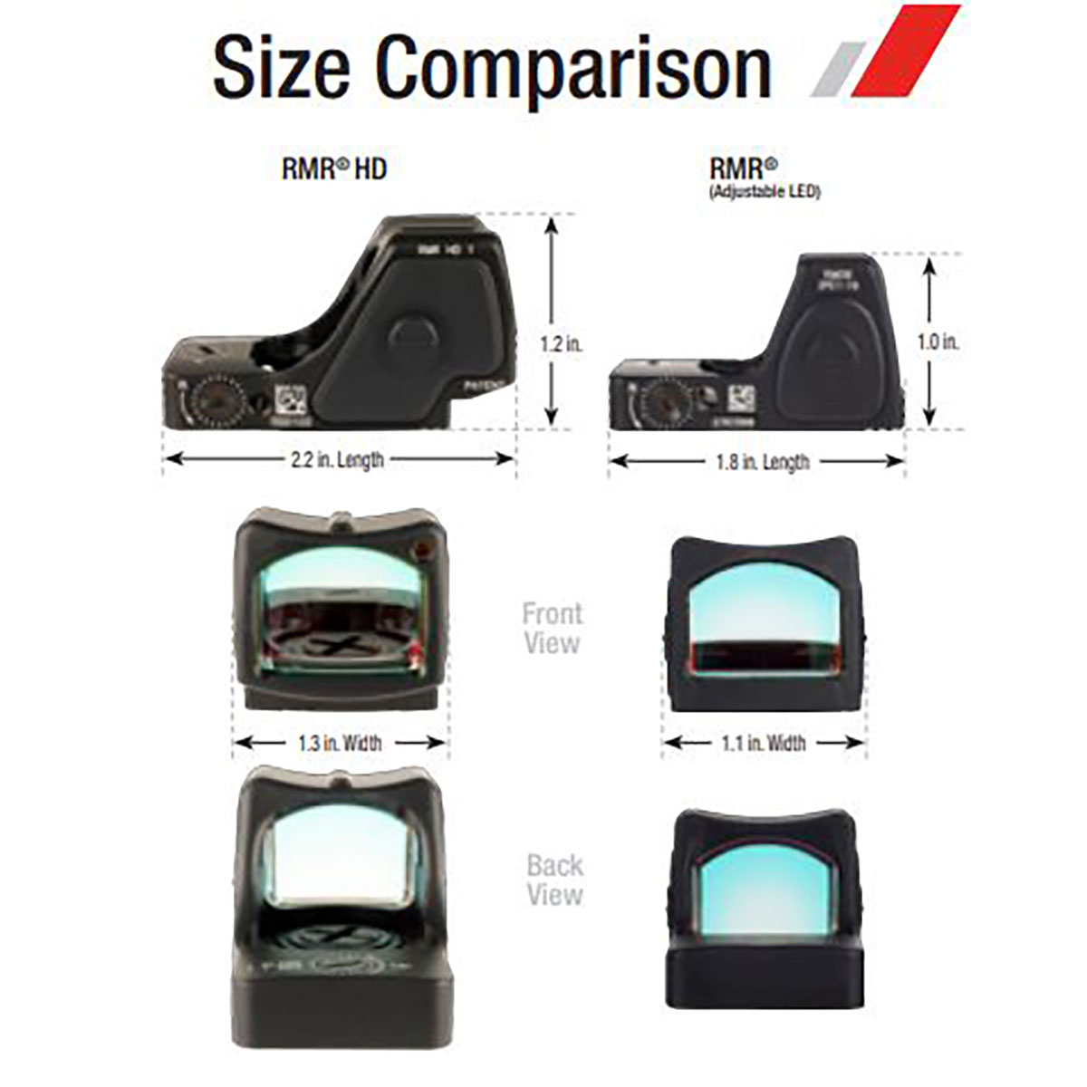 TRIJICON RMR HD REFLEX SIGHT