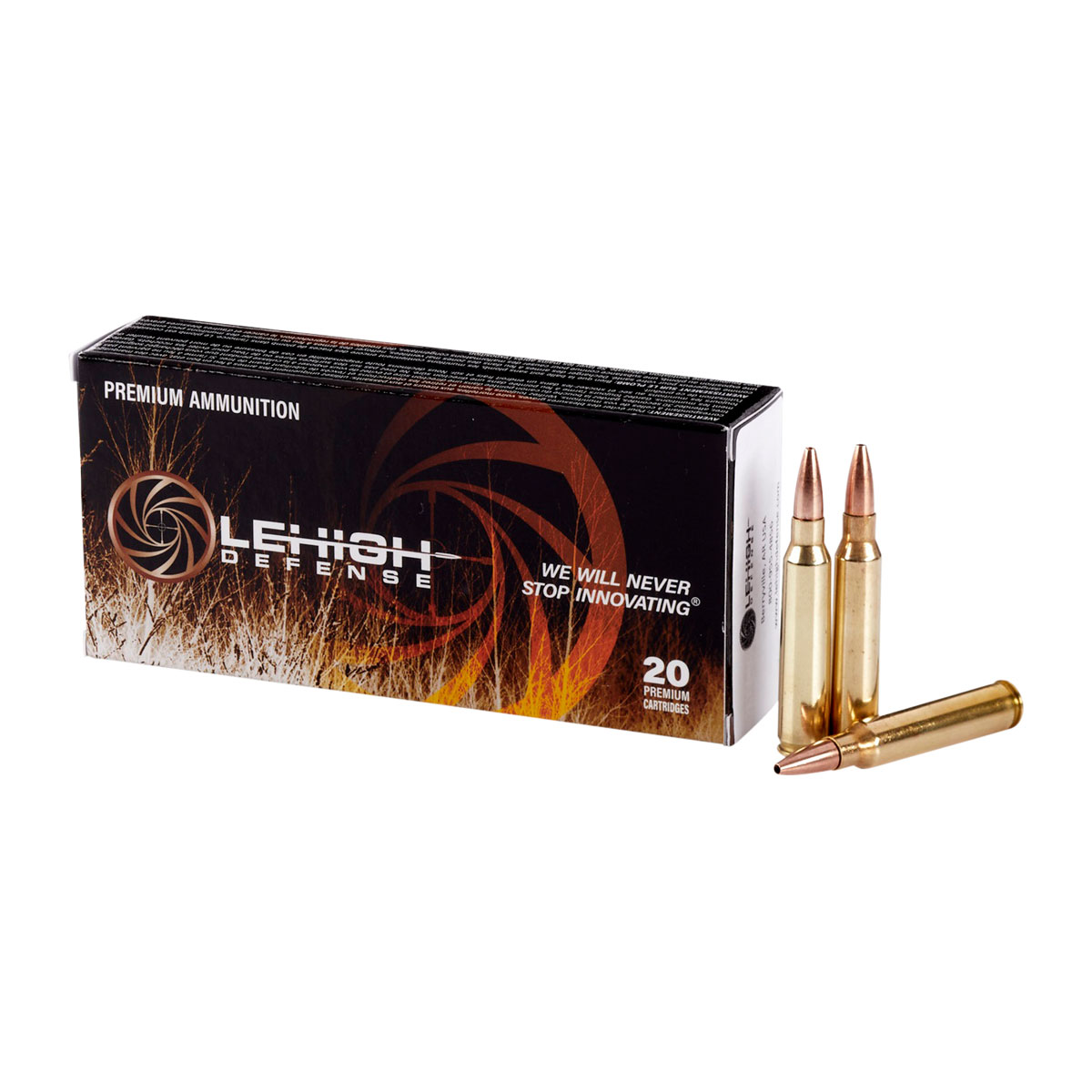 LEHIGH DEFENSE, LLC - CONTROLLED CHAOS 223 REMINGTON AMMO