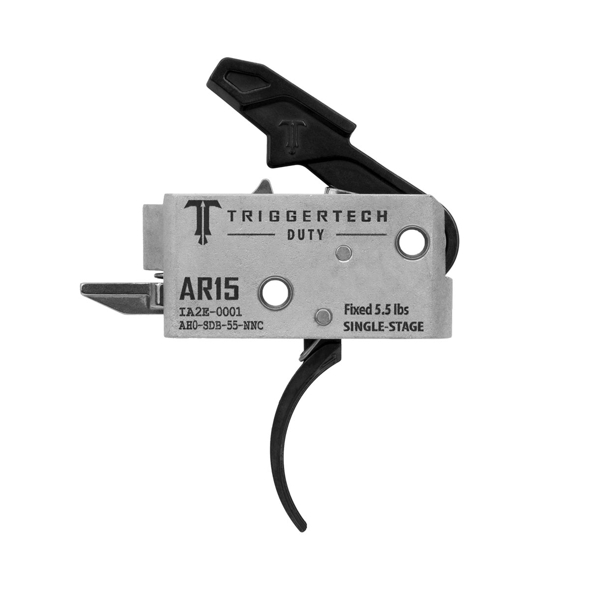 TRIGGERTECH AR-15 Duty Two-Stage Mil-Spec 5.5lbs Curved Trigger SKU: 430104775 | Brownells