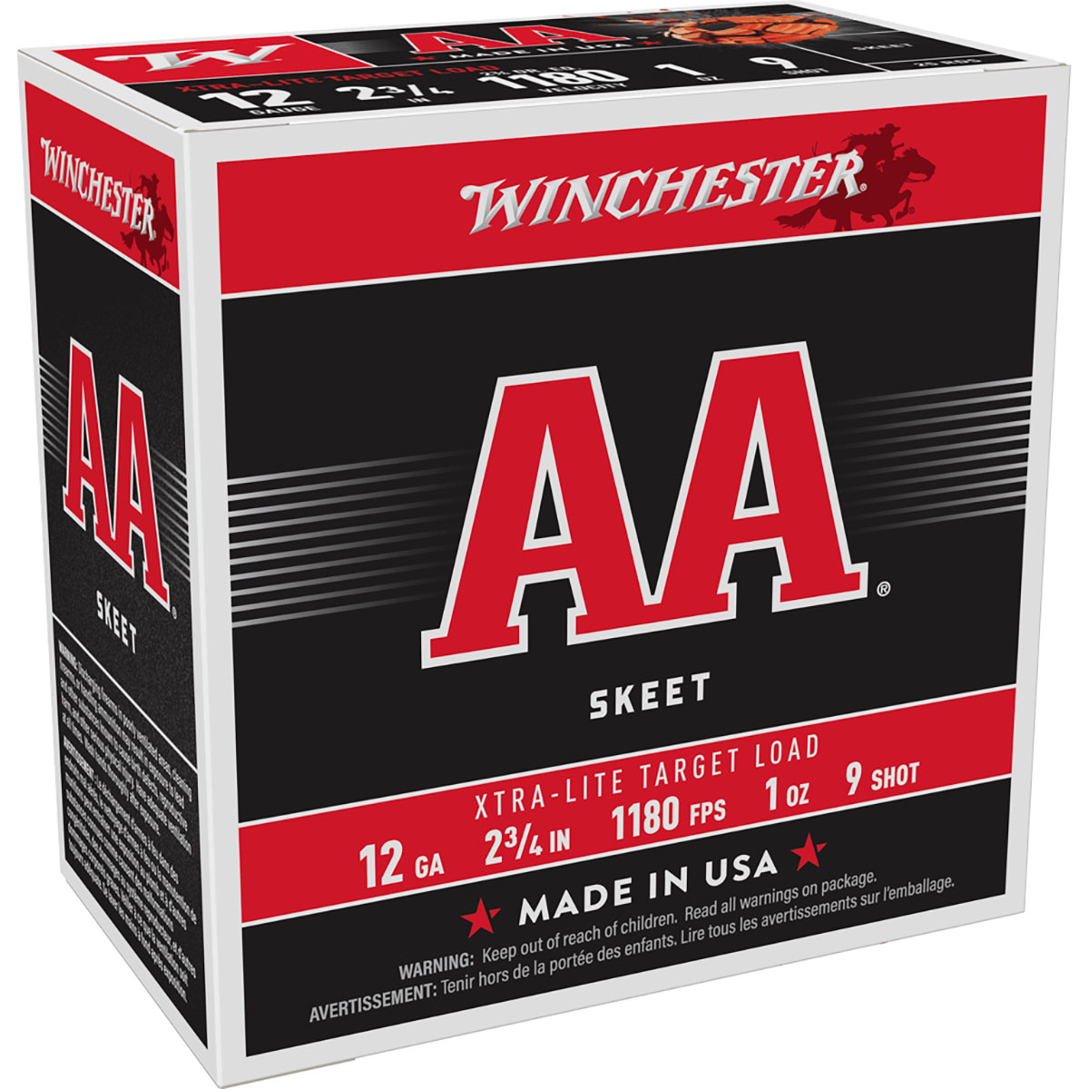 AA XTRA-LITE TARGET LOAD 12 GAUGE SHOTGUN AMMO