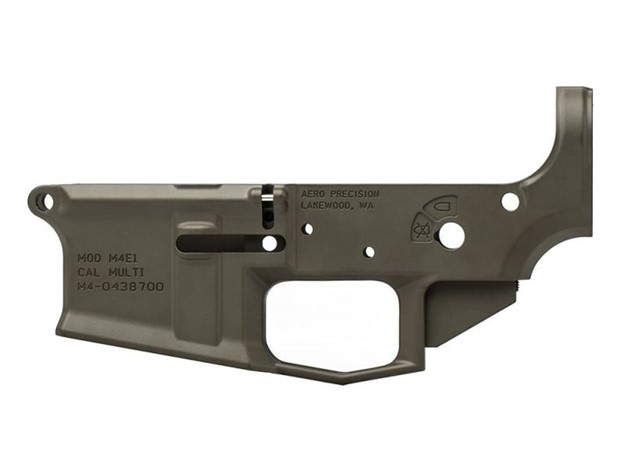 AERO PRECISION M4E1 Stripped Lower Receiver for AR-15 ODG Cerakote  
