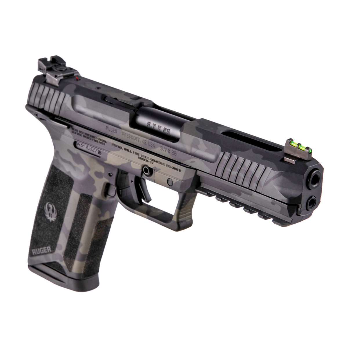 RUGER RUGER 57 5.7X28 PISTOL BLACK MULTICAM CERAKOTE