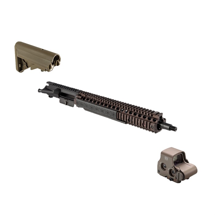 thumbnail image 2 of M4A1 Block 2 Rifle Glossy Vinyl Sticker – Approx. 4" Length, Tan 2 of 2