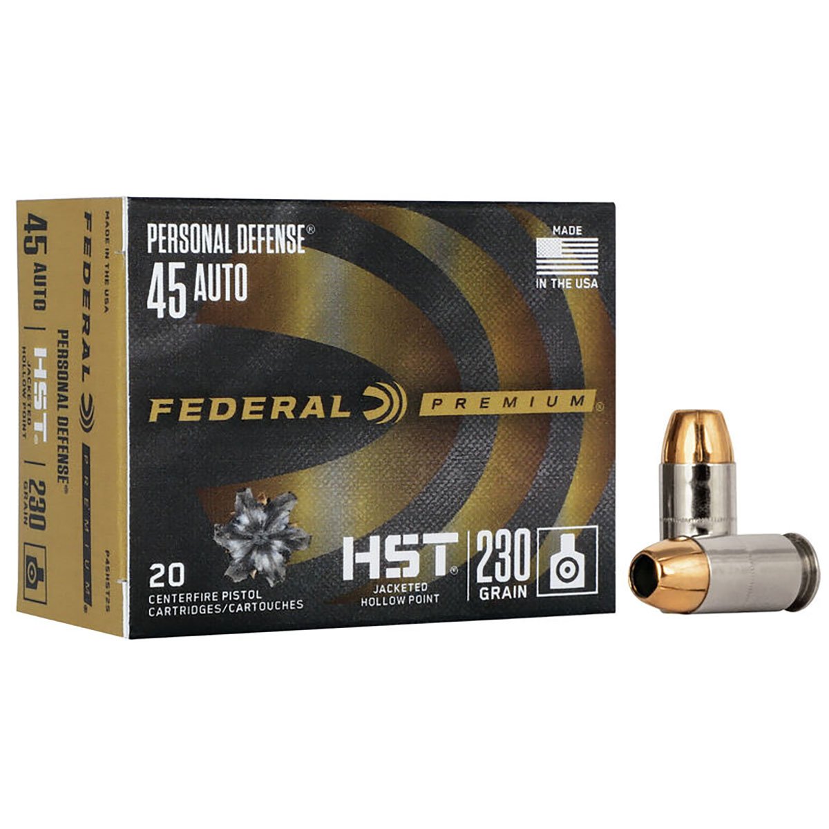 FEDERAL - PERSONAL DEFENSE 45 ACP HANDGUN AMMO