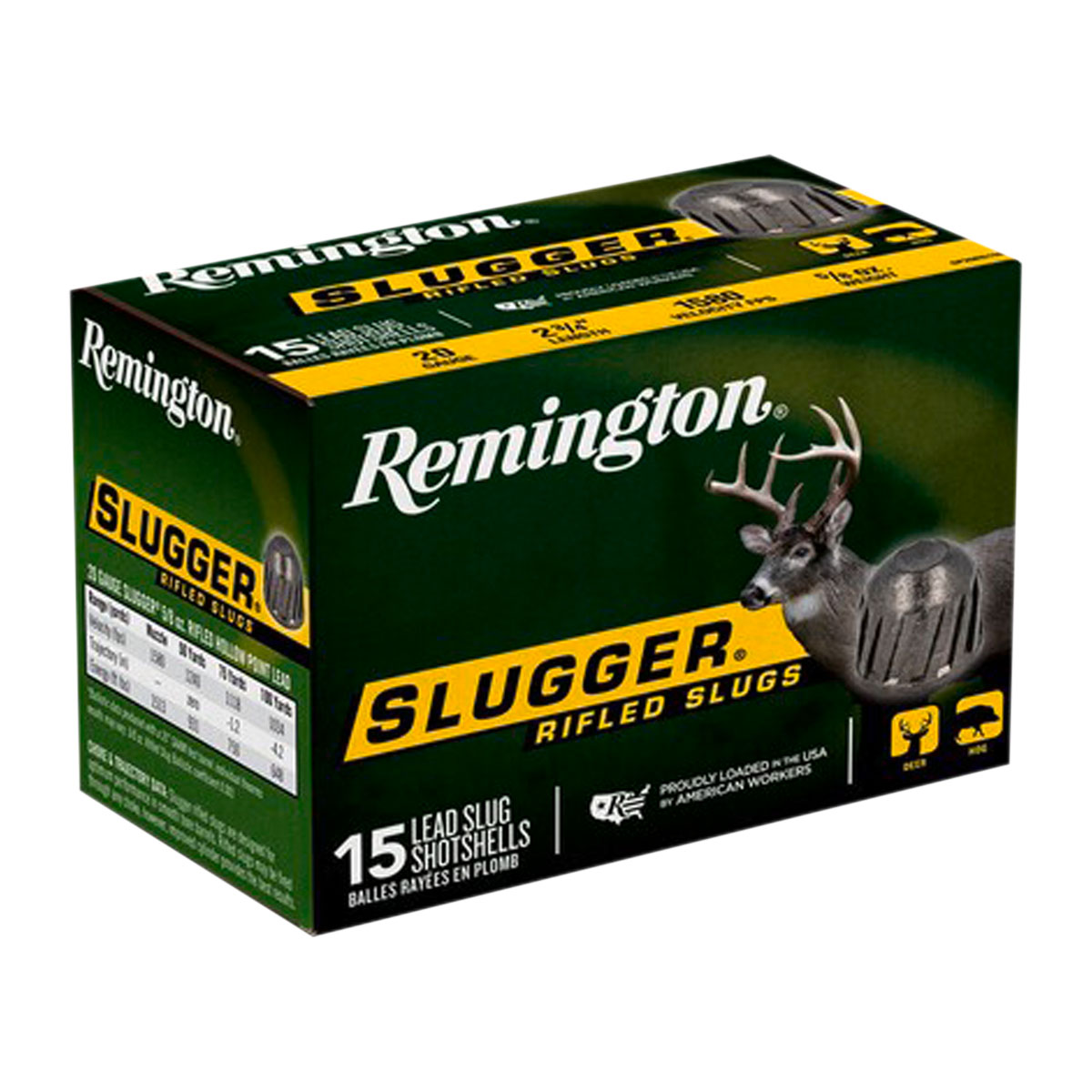 REMINGTON - SLUGGER 20 GAUGE SHOTGUN AMMO