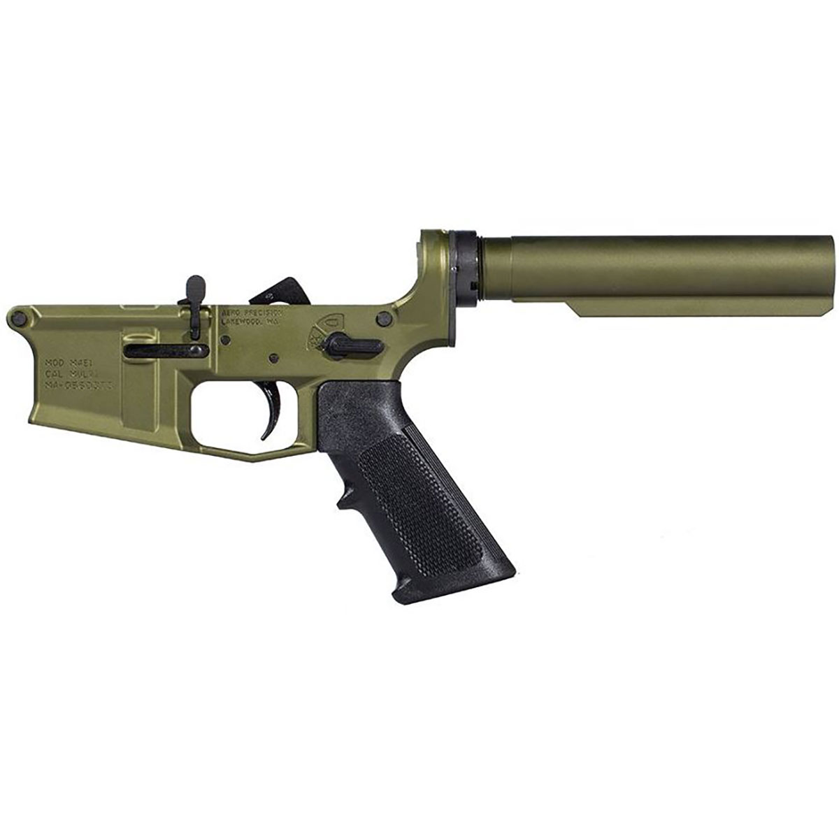 AERO PRECISION M4E1 Carbine Comp Lower W/A2 Grip No Stock for AR  