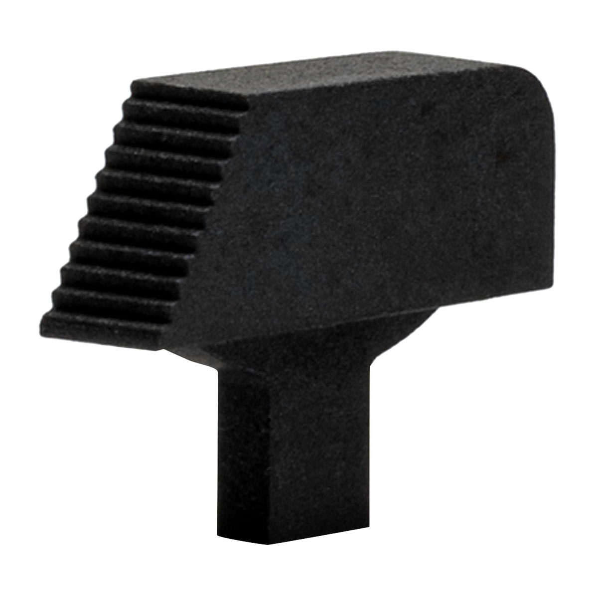 1911 FRONT SIGHT ONLY SERRATED RAMP PLAIN BLK NARROW TENON
