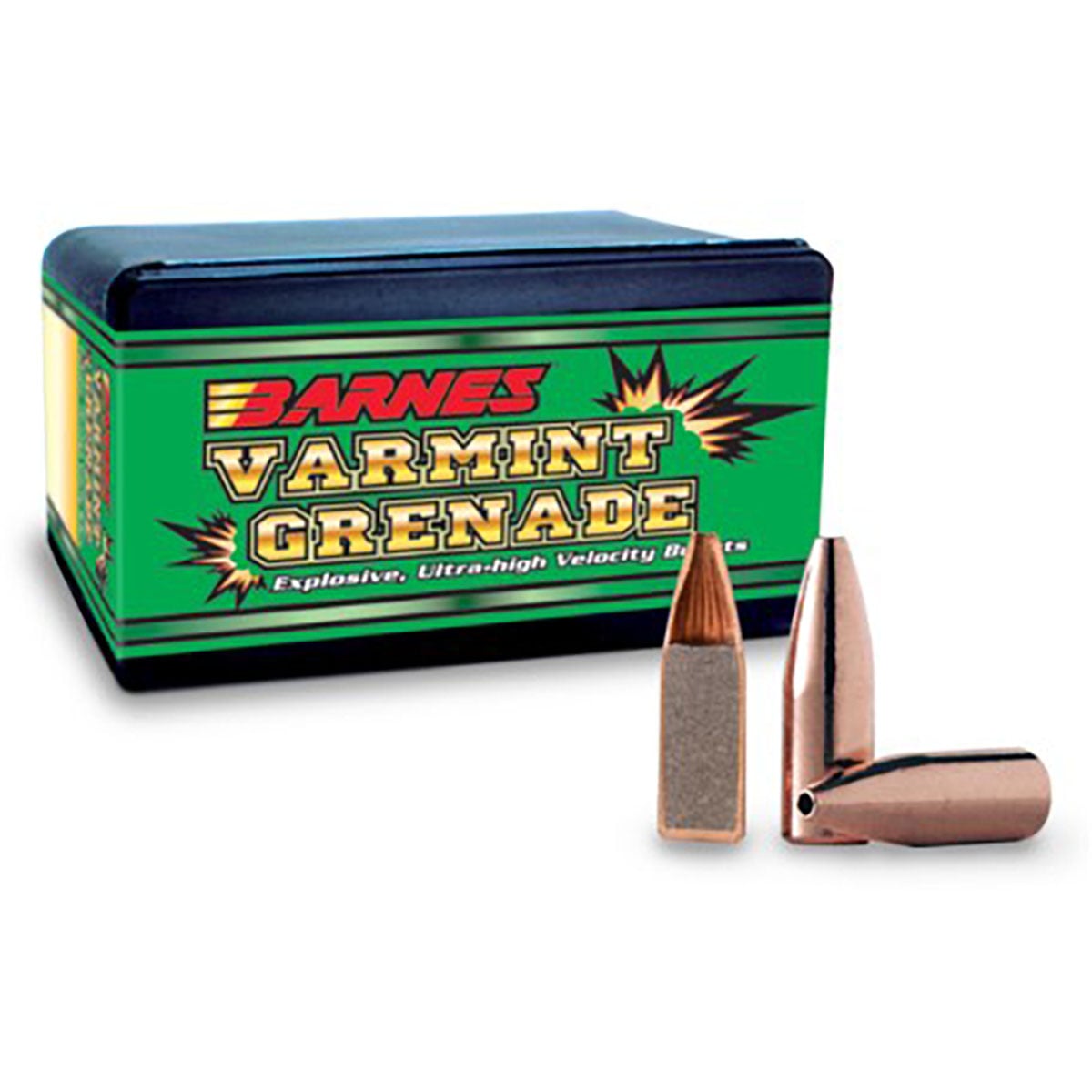 BARNES Varmint Grenade 22 Caliber (0.224") FB 30gr 100/Box