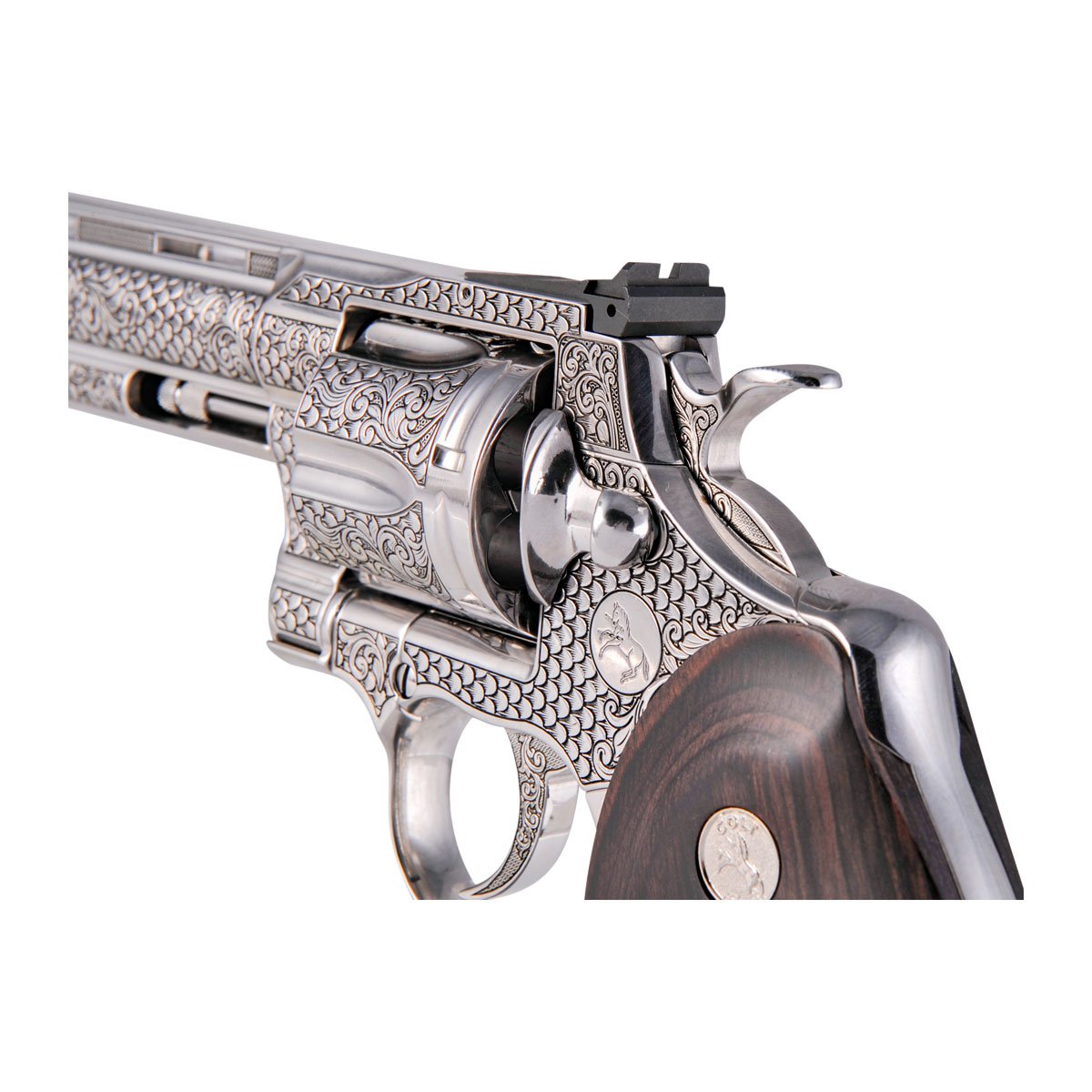 COLT SPECIAL EDITION ENGRAVED PYTHON 357 MAGNUM/38SPECIAL REVOLVER