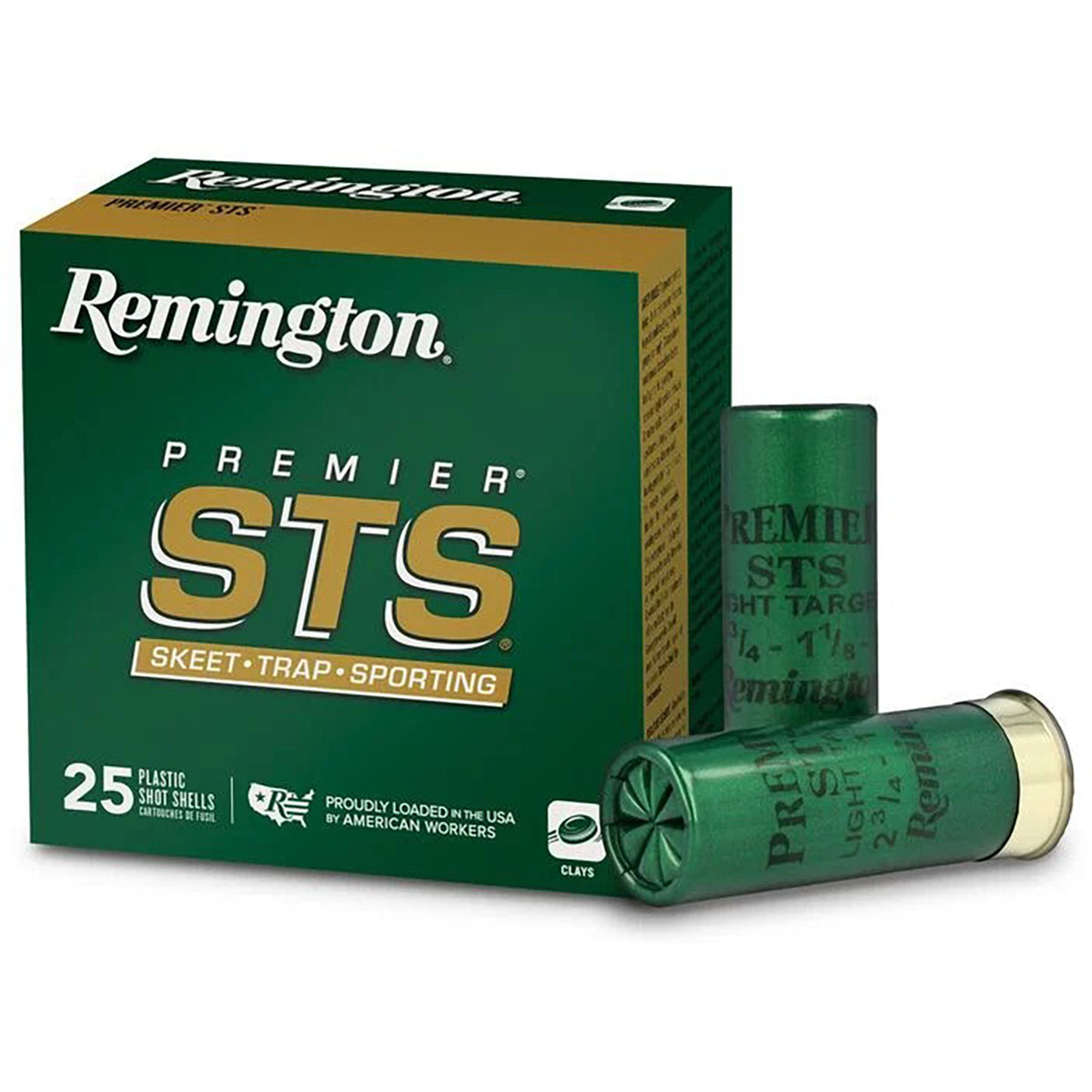 REMINGTON Premier STS Target 12 Gauge 2-3/4" 1-1/8oz #7.5 Shot 25/Box