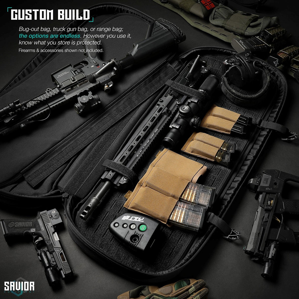 SAVIOR EQUIPMENT SPECIALIST COVERT SINGLE RIFLE CASES