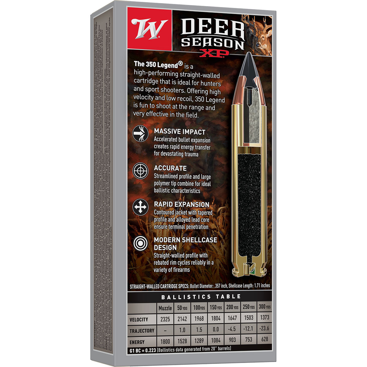 WINCHESTER DEER SEASON XP 350 LEGEND RIFLE AMMO