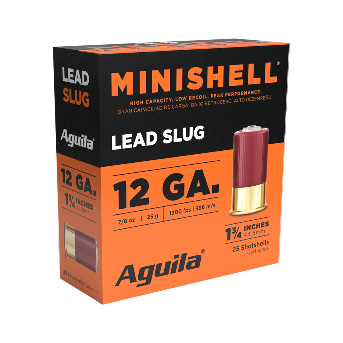 AGUILA Minishell Slug 12 Gauge 1-3/4" 7/8oz Slug 25/Box