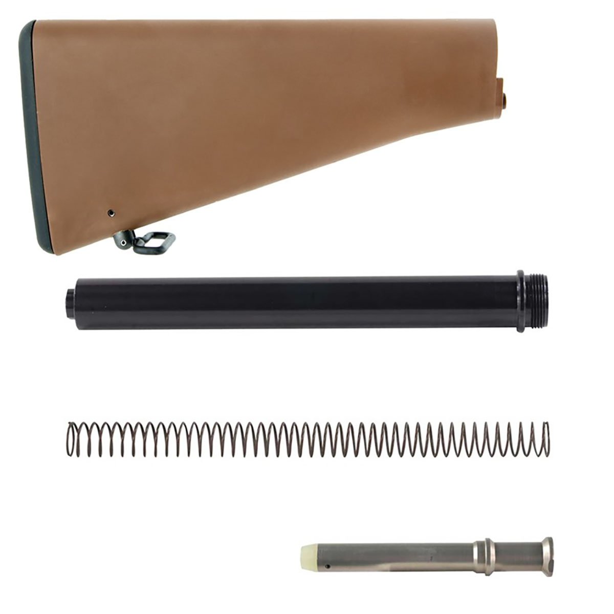 BROWNELLS BUNDLES M16A1 Buttstock & Buffer Tube Assembly for AR-15 