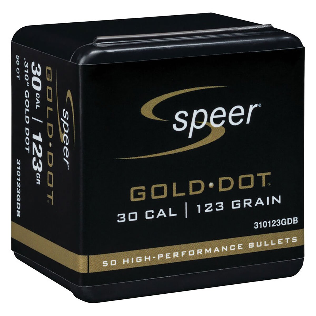 SPEER GOLD DOT 30 CALIBER (0.310") RIFLE BULLETS