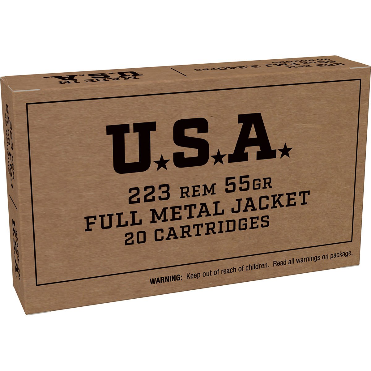 WINCHESTER - SERVICE GRADE 223 REMINGTON RIFLE AMMO