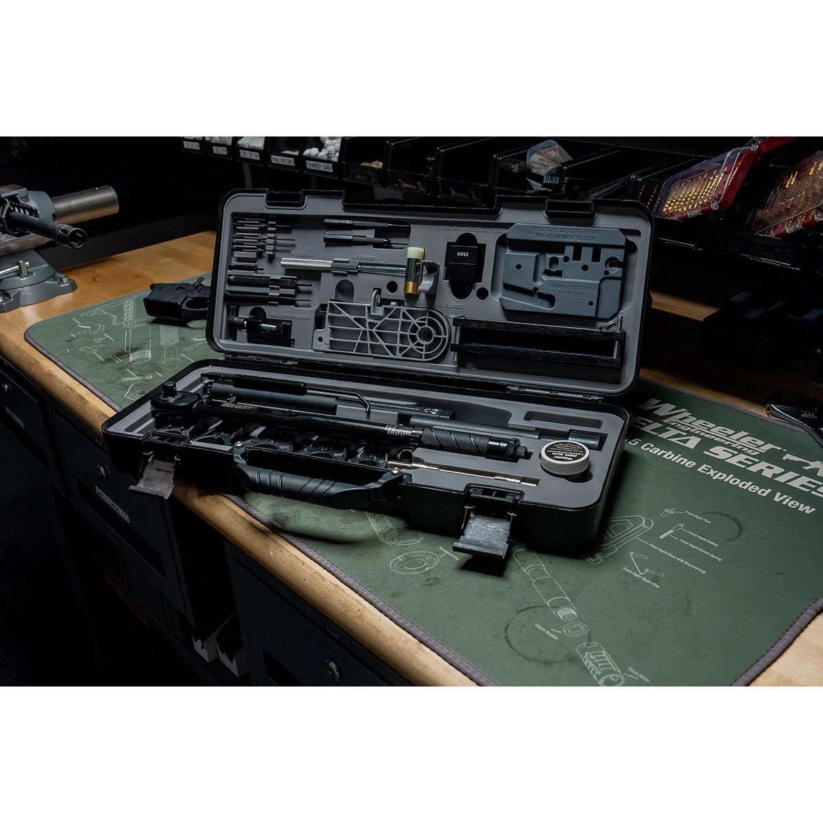 WHEELER ENGINEERING DELTA PRO ULTIMATE ARMORER'S KIT FOR AR15