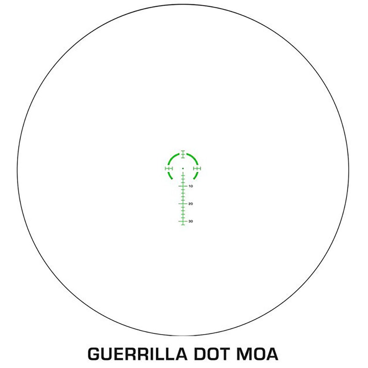 SWAMPFOX OPTICS Arrowhead LPVO 110x24 SFP Ill Guerrilla Dot MOAGrn