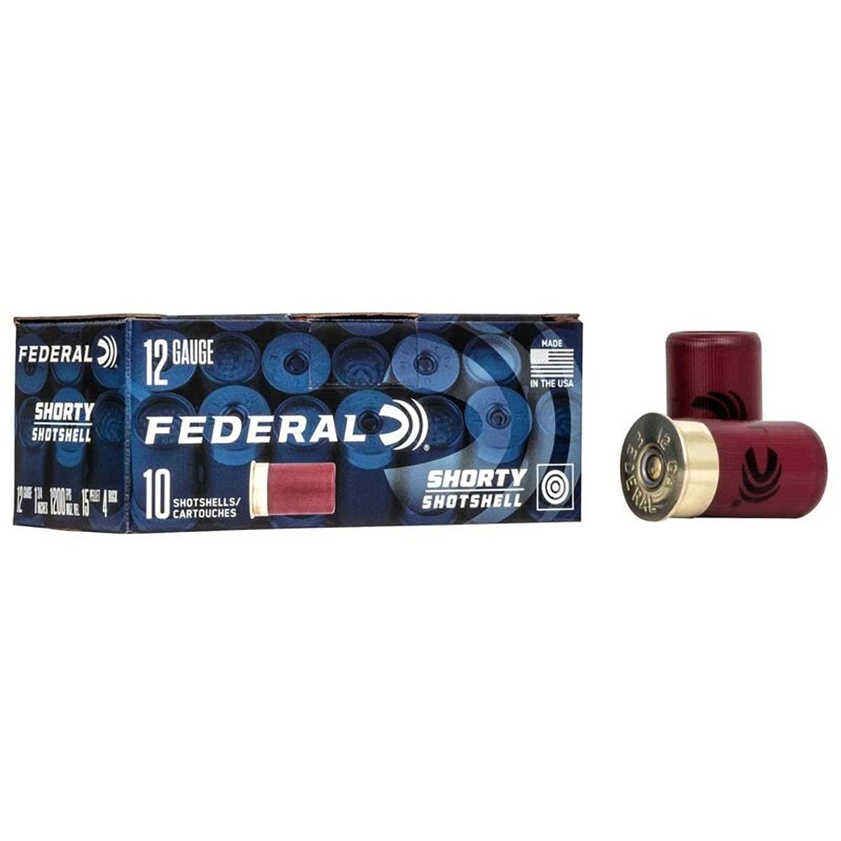 FEDERAL - SHORTY 12 GAUGE 1-3/4" #8 SHOT SHOTGUN AMMO