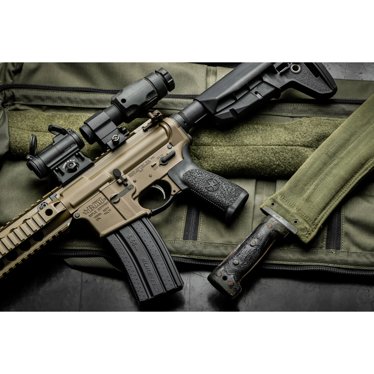 BRAVO COMPANY AT OPTIC MOUNTS