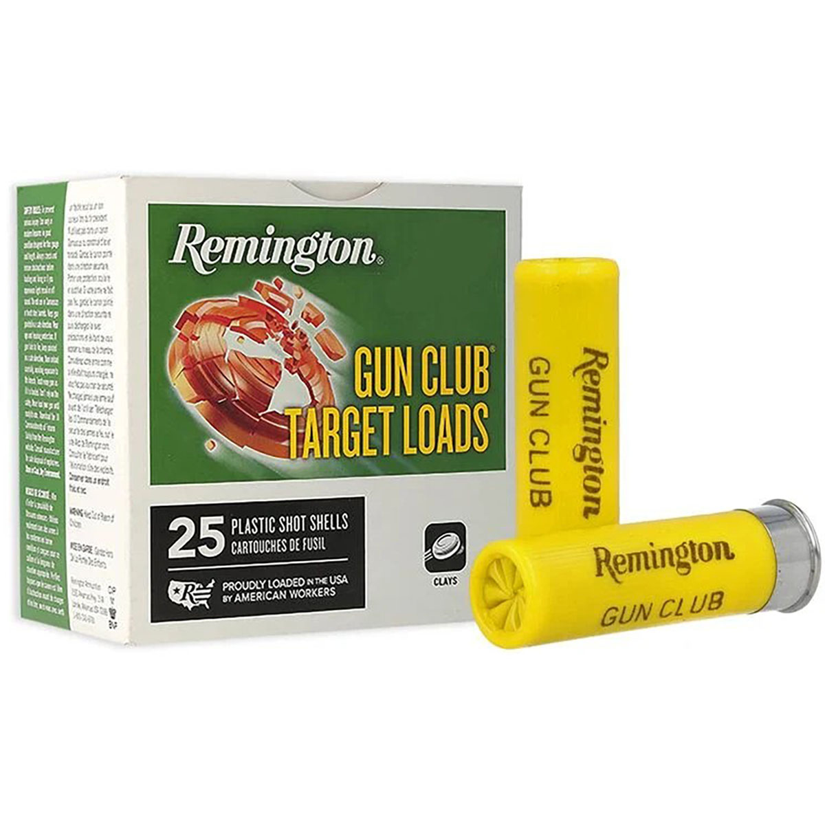 Gun Club Target 20 Gauge 2-3/4" 7/8oz #9 Shot 25/Box