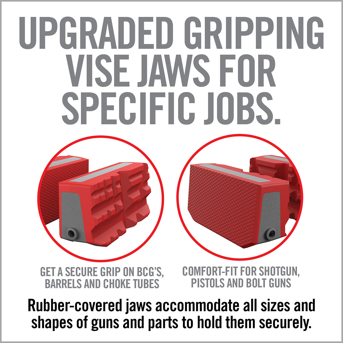 Real Avid Smart-Jaws Manchons Multi-usages Pour Étau - Protection Sans Marques Pour Armes
