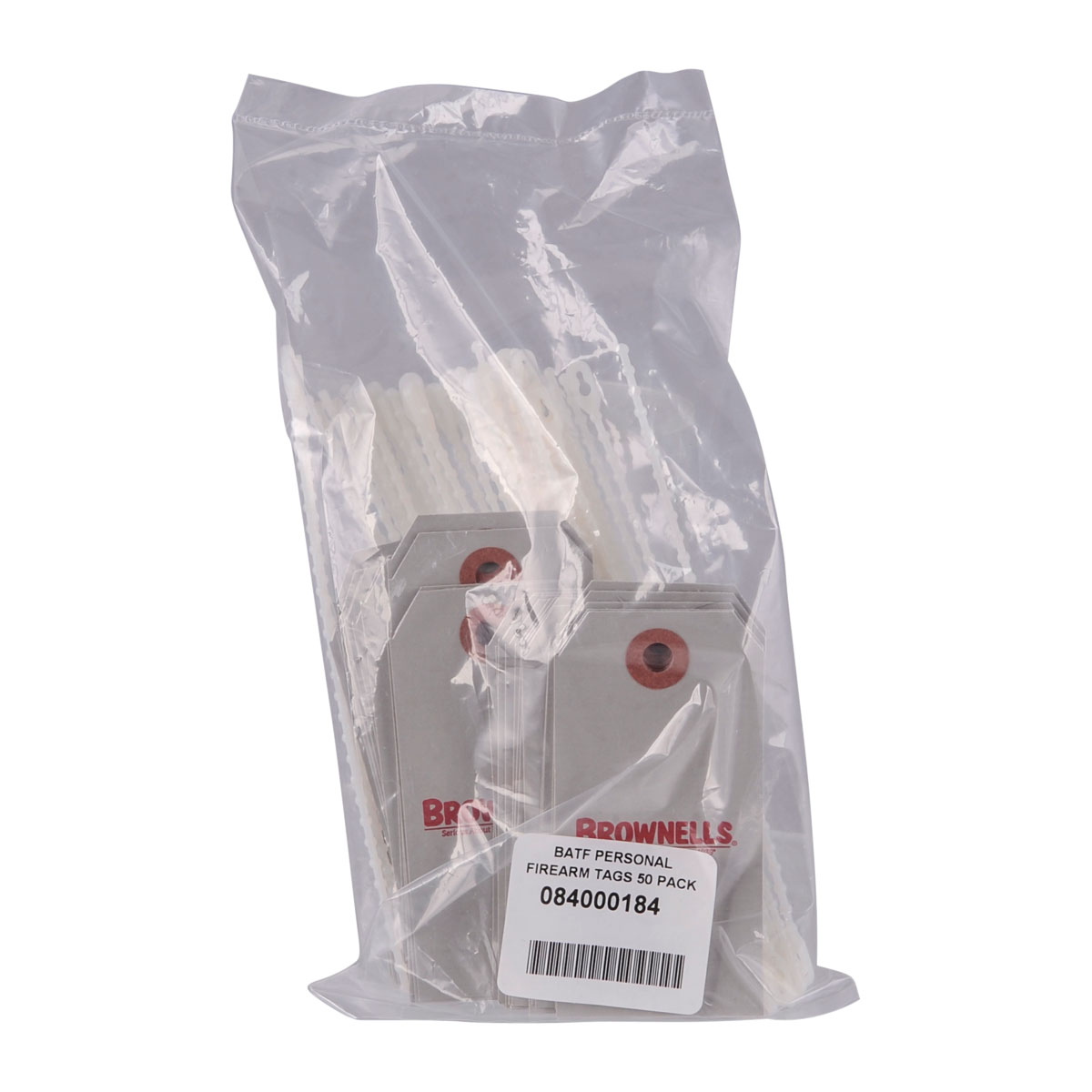BROWNELLS BATF "PERSONAL FIREARMS" TAGS