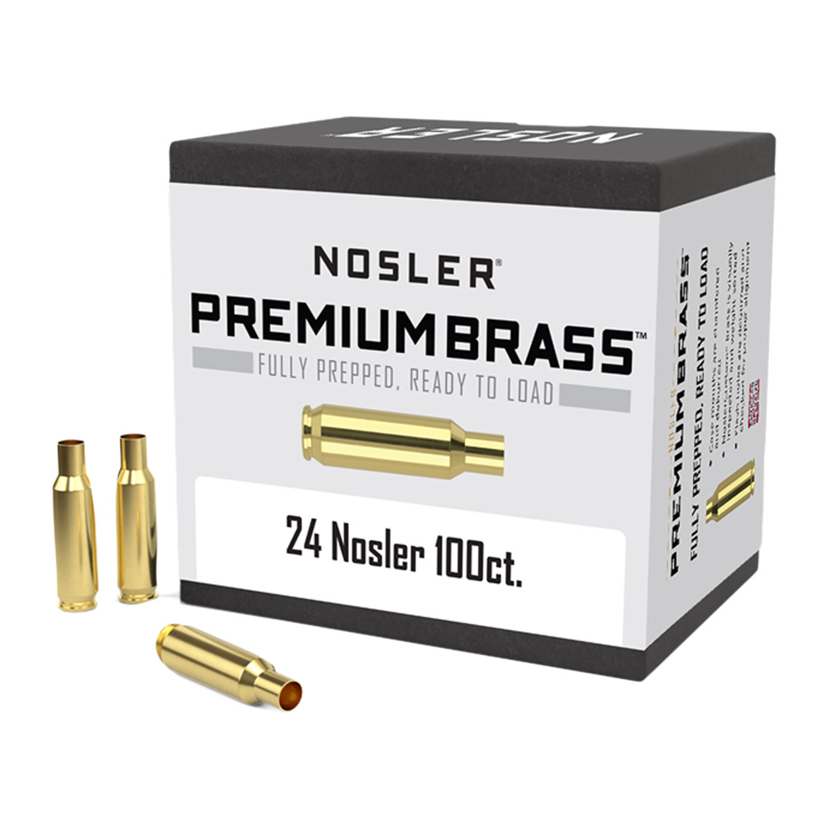 NOSLER, INC. - 24 NOSLER BRASS CASE