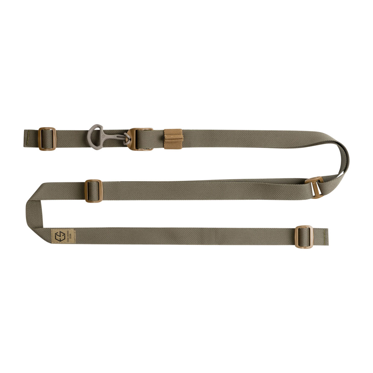 EDGAR SHERMAN DESIGN Customizable Two-Point Nylon Sling, Multicam 