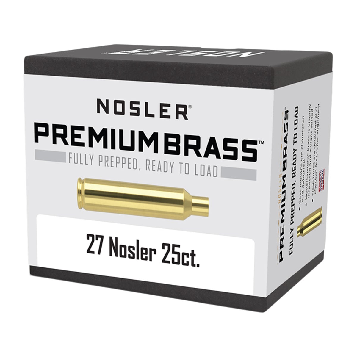 Nosler 27 Premium Brass