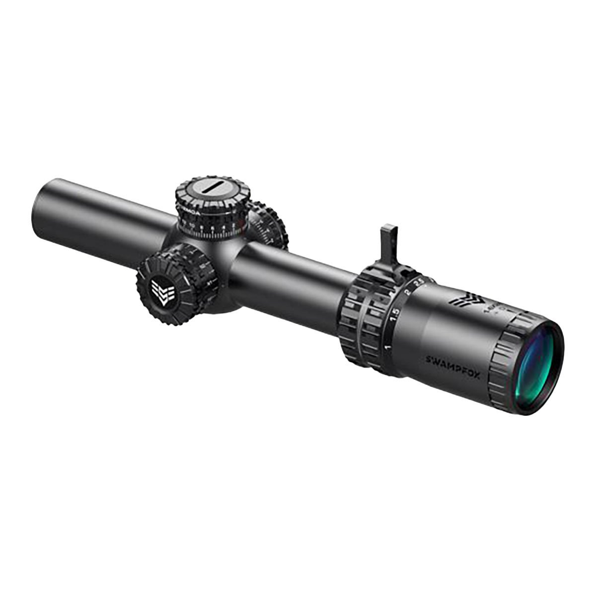 SWAMPFOX OPTICS - ARROWHEAD LPVO 1-8X24MM SFP ILLUMINATED RIFLE SCOPE